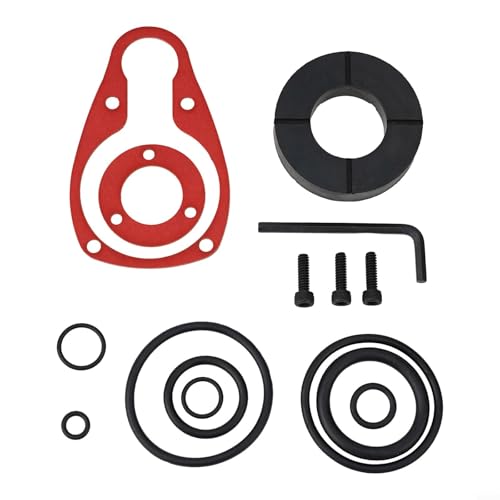 Volakebeing ORK6 O-Ring Reparatursatz und 105043 Stoßstangendichtsatz für MIIIFS/MIIIFN/MFIII/-200/MIII886/MIII812 Pneumatischer Bodenbelag Hefter, Air Tool Ersatzteile für von Volakebeing