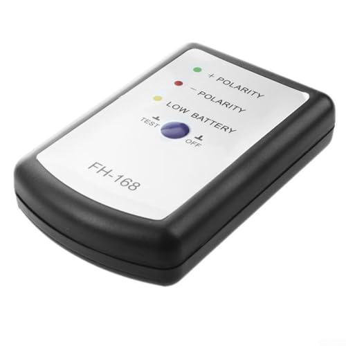 Volakebeing Polaritätsprüfer, Phasenmesser, Audio-Phasenprüfer für Autolautsprecher, Hochtöner, Subwoofer, elektronisches Testwerkzeug, 10,5 x 7 x 2,5 cm, Schwarz Volakebeing Polaritätsprüfer, Phasenmesser, Audio-Phasenprüfer für Autolautsprecher, Hochtöner, Subwoofer, elektronisches Testwerkzeug, 10,5 x 7 x 2,5 cm, Schwarz von Volakebeing