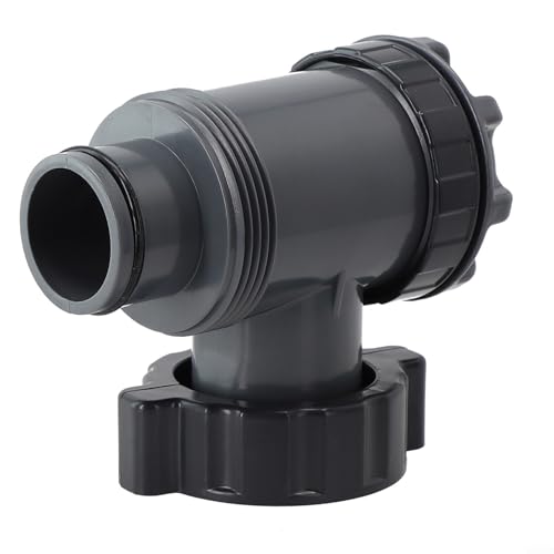 Volakebeing Pool-Filterpumpe, Kolbenventil, 38 mm, kompatibles Schwimmbad-Ersatzventil für oberirdische Pool-Filtersysteme von Volakebeing