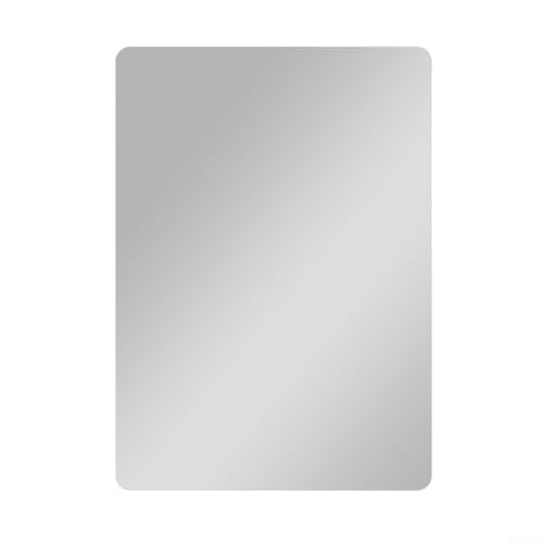 Volakebeing Rechteckiger rahmenloser magnetischer Spindspiegel, 12,7 x 17,8 cm, klares Glas, für Schule, Schlafsaal, Badezimmerschrank oder Kühlschrank Volakebeing Rechteckiger rahmenloser magnetischer Spindspiegel, 12,7 x 17,8 cm, klares Glas, für Schule, Schlafsaal, Badezimmerschrank oder Kühlschrank von Volakebeing