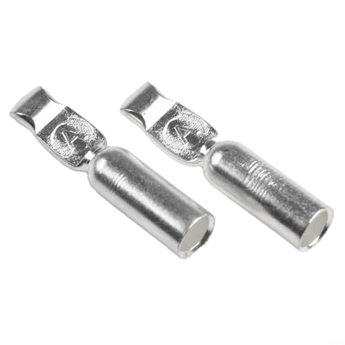 Volakebeing Robuste Drahtklemmenverbinder für Stil 50 A, 120 A, Batterieanschlüsse, Kupferkontakte, Stifte, 2–12 AWG, Kabelklemmen, 2 Stück (120 A) von Volakebeing