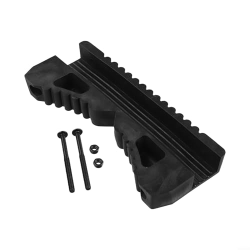 Volakebeing Rutschfeste Leiter Stabilisator Gummi Zubehör mit Befestigungsschrauben schwarz verschleißfest für Teleskopleitern Indoor Outdoor Wandstange Klettern von Volakebeing