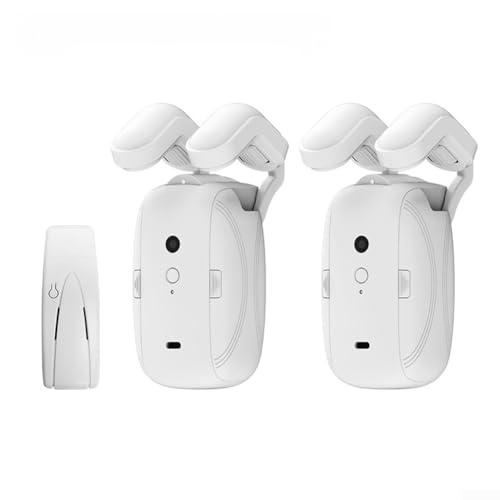 Volakebeing Smart Curtain Opener WiFi Automatic Curtain Motor Rod System With App Control Remote Operation Voice Automation (Römischer Pole) von Volakebeing