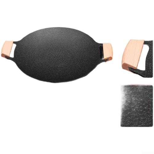 Volakebeing Tragbarer Edelstahl-Grill mit Tee-Herd, multifunktionales Outdoor-Kochset für Camping, Picknick und Garten, abnehmbare Komponenten (H) von Volakebeing