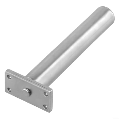 Volakebeing Verdecktes Türschließersystem, interner federbelasteter Mechanismus, automatisches Schließen, Hardware-Set mit Montagezubehör, Silber (Silber) von Volakebeing