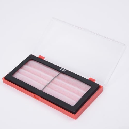 Volakebeing Vergrößerungs-Schweißlinse, Glas-Dioptrien 1,0–3,0, blendfreier Helm-Bildschirm, Ersatz für Schweißschutz, Sehhilfe, 5 x 4 cm (2,5) von Volakebeing