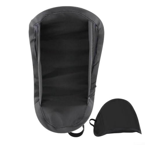 Volakebeing Verstellbare Handy-Sonnenblende, Auto-Navigation, Displayschutz, Motorrad, Handyhalterung, wetterbeständig, blendfrei, Sonnenschirm (schwarz) von Volakebeing