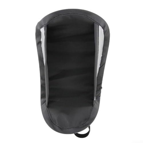 Volakebeing Verstellbare Handy-Sonnenblende, Auto-Navigation, Displayschutz, Motorrad-Handyhalterung, wetterbeständig, blendfrei, Sonnenschirm (Silber) von Volakebeing