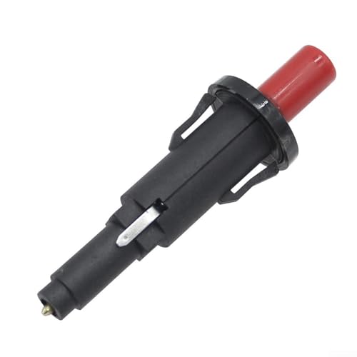 Volakebeing Weber Gasbrenner Zündung Kit 60092 Ersatzteile mit Druckknopf Sammler Kammer Weiß Schwarz Draht Kompatibel mit Q300 Q3000 Gasgrill BBQ Zubehör von Volakebeing