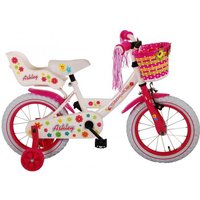 Ashley Kinderfahrrad - Mädchen - 14 Zoll - Weiß - 95% zusammengebaut von Volare
