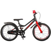 Blaster Kinderfahrrad - Jungen - 16 Zoll - Schwarz/Rot - Prime Collection von Volare