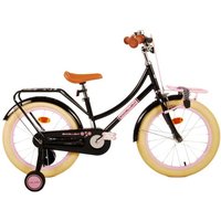 Excellent Kinderfahrrad - Mädchen - 18 Zoll - Schwarz - 95% zusammengebaut von Volare
