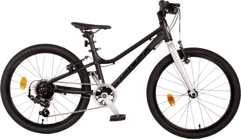 Volare Kinderfahrrad Dynamic 20 Zoll 7-Gang RH 27cm schwarz matt von Volare