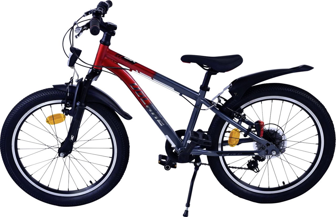 Volare Kinderfahrrad XC Race 20 Zoll 7-Gang RH 27cm rot/grau von Volare