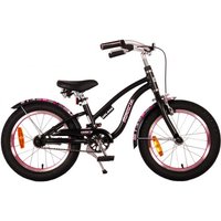 Miracle Cruiser Kinderfahrrad - Mädchen - 16 Zoll - Mattschwarz - Prime Collection von Volare
