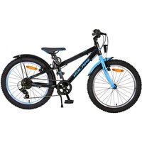 Rocky Kinderfahrrad - 20 Zoll - Schwarz Blau - 95% fertig - 6 speed - Prime Collection von Volare