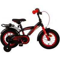 Thombike Kinderfahrrad - Jungen - 12 Zoll - Schwarz Rot von Volare