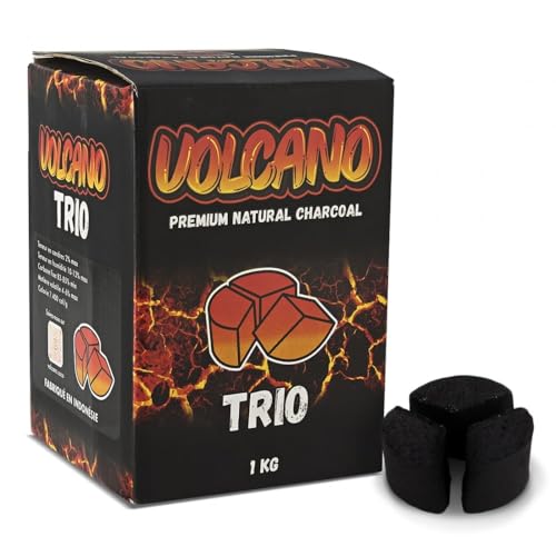 Kohle Chicha Volcano Coco Trio 1 Kg - Volcano Coco Kohle Chicha Volcano Coco Trio 1 Kg - Volcano Coco von Volcano Coco