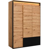 Voleo Drehtürenschrank EDRA, Holznachbildung von Voleo