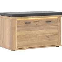 Voleo Garderobenbank TINA, Holznachbildung von Voleo