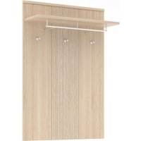 Voleo Garderobenpaneel BASEL, Holznachbildung von Voleo