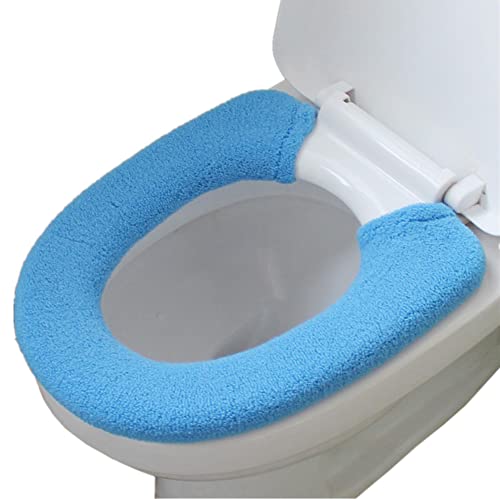 Volicph WC-Sitzbezug Universal Waschbar Toilettensitzabdeckung Wärmer WC Sitzbezüge Badezimmer weiche Toilettensitzbezug Wc Toilettensitz Wärmer Pad von Volicph
