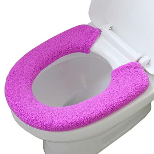 Volicph WC-Sitzbezug Universal Waschbar Toilettensitzabdeckung Wärmer WC Sitzbezüge Badezimmer weiche Toilettensitzbezug Wc Toilettensitz Wärmer Pad von Volicph