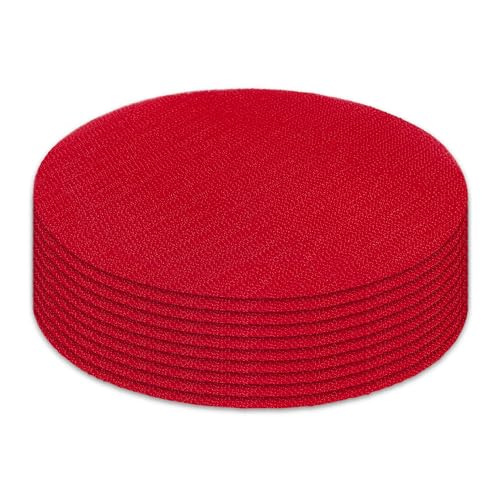 10 x Ø 150 mm Haftscheibe selbstklebend Klett Haftgewebe Klettscheibe Schleifen von Volkers
