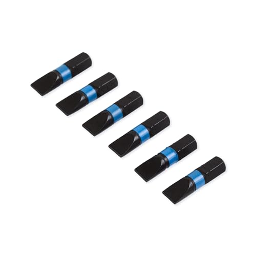 6 x SL1.2 x 6.5 x 25 mm 1/4 Zoll S2-Stahl Bits Schrauberbit Schlitz 6 x SL1.2 x 6.5 x 25 mm 1/4 Zoll S2-Stahl Bits Schrauberbit Schlitz von Volkers