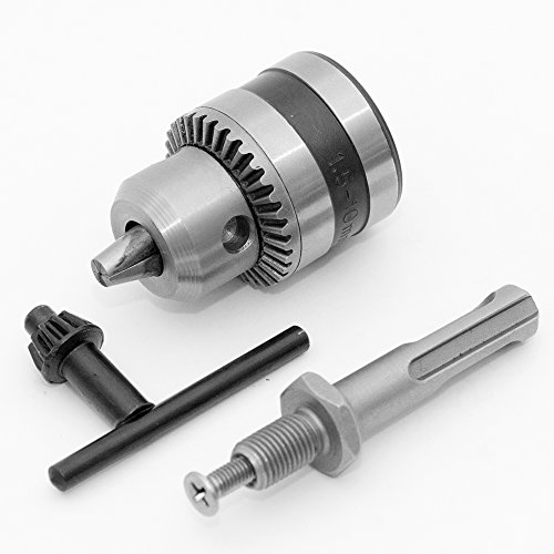 Bohrfutter mit SDS-Adapter Zahnkranzbohrfutter 10 mm Gewinde 3/8 Zoll Bohrfutter mit SDS-Adapter Zahnkranzbohrfutter 10 mm Gewinde 3/8 Zoll von Volkers