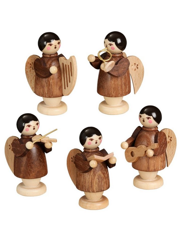 Volkskunstwerkstatt Unger Engelfigur Engelkapelle, 5er Set Volkskunstwerkstatt Unger Engelfigur Engelkapelle, 5er Set von Volkskunstwerkstatt Unger