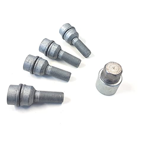 Volkswagen WHT001964C Felgenschloß Radsicherung 4x Radschrauben Radsicherungsschrauben diebstahlhemmend, inkl. 1x Adapter *** Codierung zufällig! *** Volkswagen WHT001964C Felgenschloß Radsicherung 4x Radschrauben Radsicherungsschrauben diebstahlhemmend, inkl. 1x Adapter *** Codierung zufällig! *** von Volkswagen