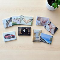 Personalisierte Fotomagnete Mit Eigenem Bild - Foto-Magnete Wunschmotiv Kühlschrankmagnete Personalisiert Individuelle von VollgepinseltShop