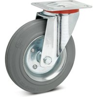 Wicke Lenkrolle Vollgummi, Stahlblechfelge, spurlos, Ø x Breite 100 x 30 mm, TK 70 kg Wicke Lenkrolle Vollgummi, Stahlblechfelge, spurlos, Ø x Breite 100 x 30 mm, TK 70 kg von Wicke