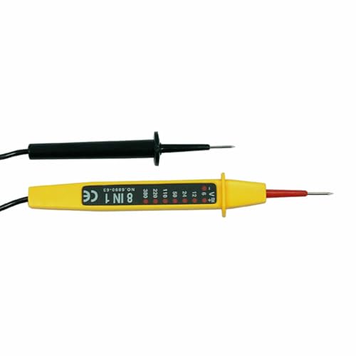 8-in-1-Stift-Spannungstester, Bereich von 6 V bis 380 V, ideal für die Messung von elektrischen Spannungen und zur Diagnose von Schaltkreisen. von VoltShine