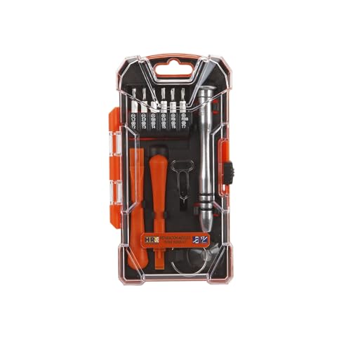 JGO 17-teiliges Präzisionswerkzeug-Set, inkl. Schraubendreher, Schraubenschlüssel, Pinzette und robustes Material, ideal für elektronische und Reparaturprojekte JGO 17-teiliges Präzisionswerkzeug-Set, inkl. Schraubendreher, Schraubenschlüssel, Pinzette und robustes Material, ideal für elektronische und Reparaturprojekte von VoltShine