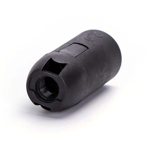 E14 schwarze Kunststoff-Lampenfassung mit Federklemme, ideal für Lampen und Hausbeleuchtung. E14 schwarze Kunststoff-Lampenfassung mit Federklemme, ideal für Lampen und Hausbeleuchtung. von VoltShine