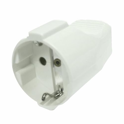 Mobiler Sockel 10/16 A, Typ TT, Weiß von VoltShine