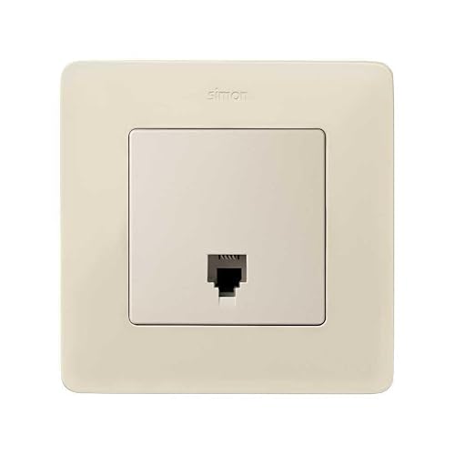 Steckdosen - 4-polige Steckdose, elfenbeinfarben, praktisches Design, kompatibel mit Standardanschlüssen von VoltShine