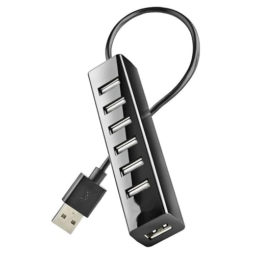 USB-Hub mit 7 Ports 2.0 mit Netzteil, ideal zum Erweitern von Verbindungen und zum gleichzeitigen Laden mehrerer Geräte. USB-Hub mit 7 Ports 2.0 mit Netzteil, ideal zum Erweitern von Verbindungen und zum gleichzeitigen Laden mehrerer Geräte. von VoltShine