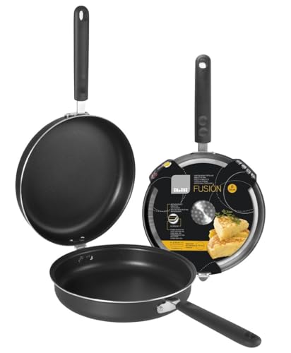 VoltShine Aluminium-Pfanne für Omelett, Induktion, Durchmesser 24 cm, ideal zum Kochen von Omeletts und anderen Gerichten. von VoltShine