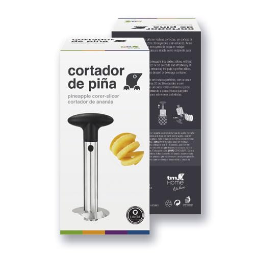 VoltShine Ananasschneider aus Edelstahl, einfach zu bedienen, langlebig, ideal für die Zubereitung von Obst und zum Servieren auf Partys oder Veranstaltungen. von VoltShine