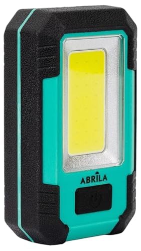 VoltShine Arbeitsleuchte mit 3 COB LEDs, 800 Lumen, USB und Micro-USB, Maße 3,5 x 11 x 16 cm, inkl. Magnet, Haken und Halterung von VoltShine