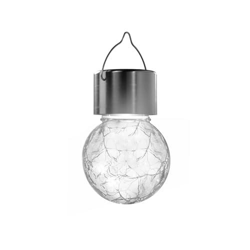 VoltShine LED-Solarlicht, 6500 K, wasserdicht, solarbetrieben, ideal für Außendekoration und Energieeinsparung. von VoltShine