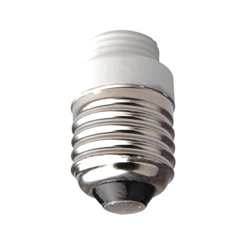 E27 auf G9 Adapter, weiß, kompatibel mit LED- und Halogenlampen, ideal für Sockelkonvertierungen und elektrische Reparaturen. von VoltShine