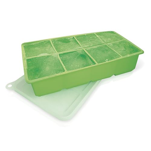 VoltShine Eisform für 8 Eis, flexibles Design, leicht zu entformen, ideal für die Zubereitung von Eis für Getränke und Cocktails. von VoltShine