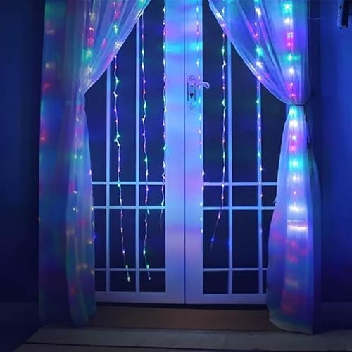 VoltShine Flache, 3 m x 3 m lange Lichterkette mit 3 AA-Batterien, ideal für die Dekoration von Veranstaltungen, Partys und Inneneinrichtungen. VoltShine Flache, 3 m x 3 m lange Lichterkette mit 3 AA-Batterien, ideal für die Dekoration von Veranstaltungen, Partys und Inneneinrichtungen. von VoltShine