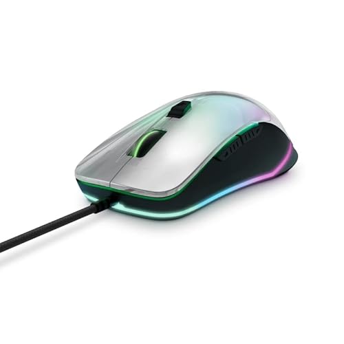 VoltShine Gaming-Maus, ergonomische Maus mit LED-Hintergrundbeleuchtung, 7 programmierbare Tasten, geflochtenes Kabel, hochpräziser optischer Sensor, 3200 DPI VoltShine Gaming-Maus, ergonomische Maus mit LED-Hintergrundbeleuchtung, 7 programmierbare Tasten, geflochtenes Kabel, hochpräziser optischer Sensor, 3200 DPI von VoltShine
