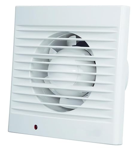 VoltShine Haushaltsventilator 20 W, Durchmesser 100 mm, ideal für die Belüftung in Küchen und Bädern, verbessert die Luftzirkulation und beseitigt Gerüche. von VoltShine