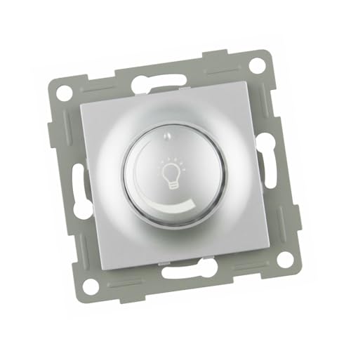 VoltShine LED-Dimmer - Einbaugerät aus Titan, ermöglicht die Einstellung der Lichtstärke, kompatibel mit LED-Lampen, einfache Installation und Verwendung. * von VoltShine